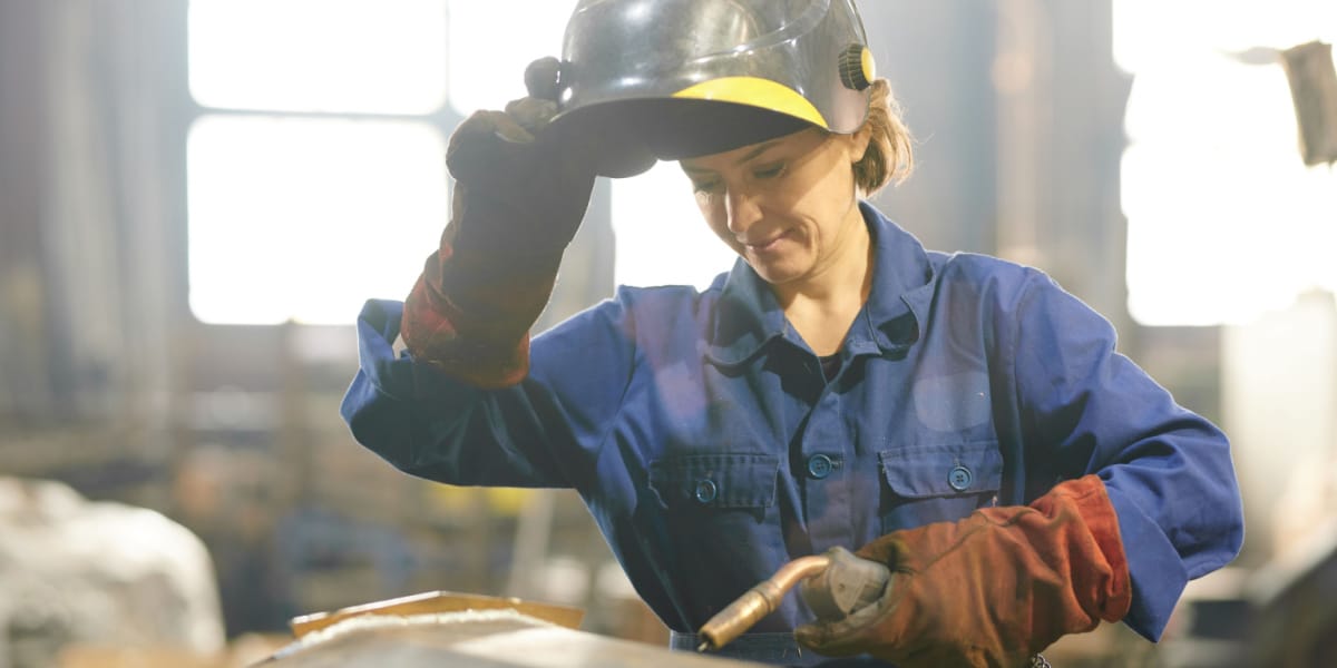 woman skilled trades career